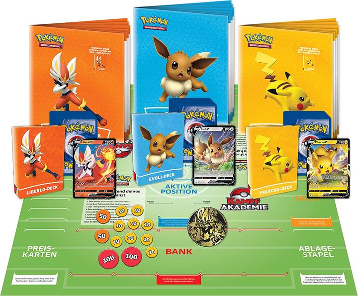 Image du produit Pokémon Kampfakademie 2022 (Allemand, Coffret & Collection)