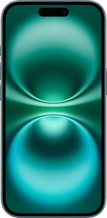 Produktbild Apple iPhone 16 (256 GB, Teal, 6.10", SIM + eSIM, 48 Mpx, 5G)