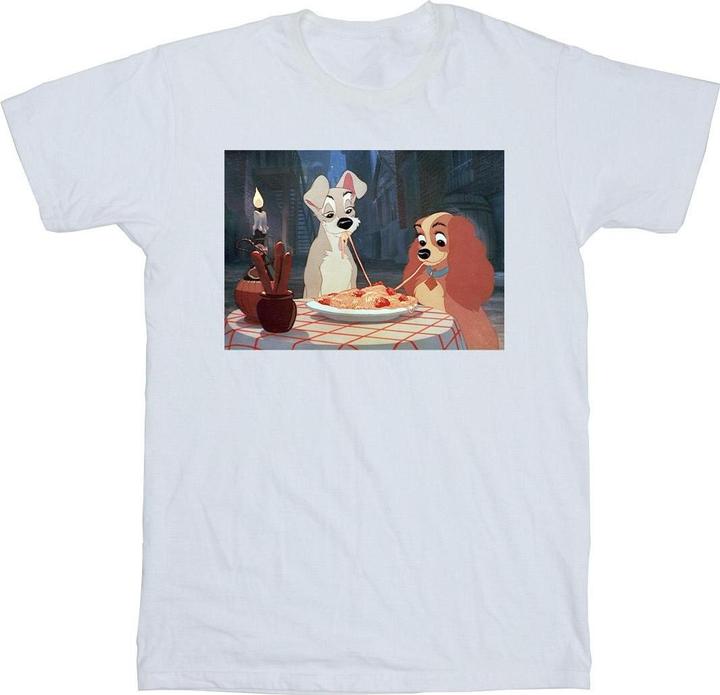 Produktbild Disney Lady And The Tramp Spaghetti Photo TShirt (3XL)