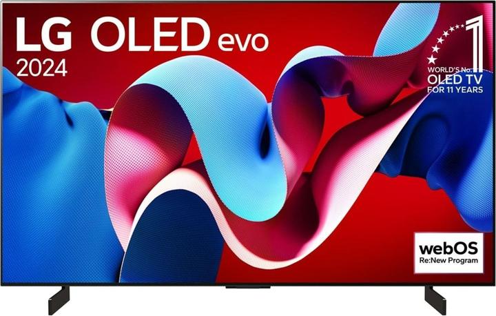 LG OLED42C47LA 42 Zoll OLED evo C4 4K Smart TV 2024 (42", C4, OLED, 4K, 2024)
