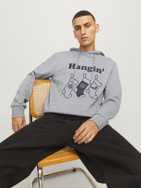 Produktbild Jack & Jones Jjxmas One Color Funny Sweat Hood (S)