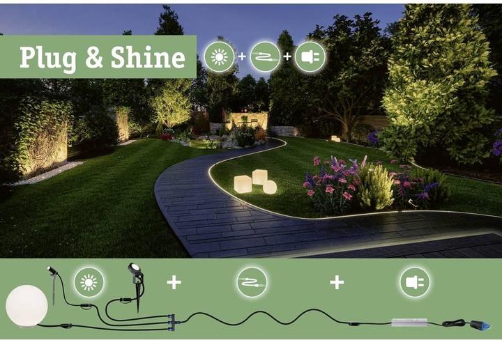 Image du produit Paulmann Kit de démarrage Outdoor Plug & Shine Pike (340 lm, IP65)