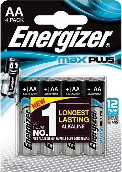 Actual product image Energizer Max Plus Alkaline (4 pcs., AA, 2800 mAh)