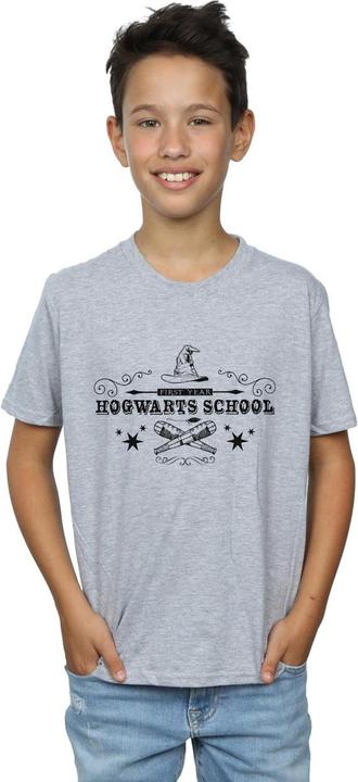 Image du produit - T-shirt HOGWARTS FIRST YEAR - Garçon (152, 158)