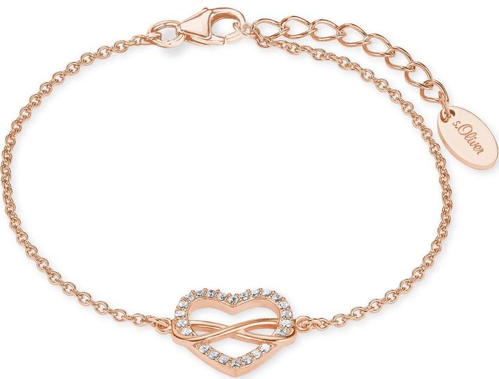 Image du produit S.Oliver Coeur Infini (20 cm, Zircone, Argent)