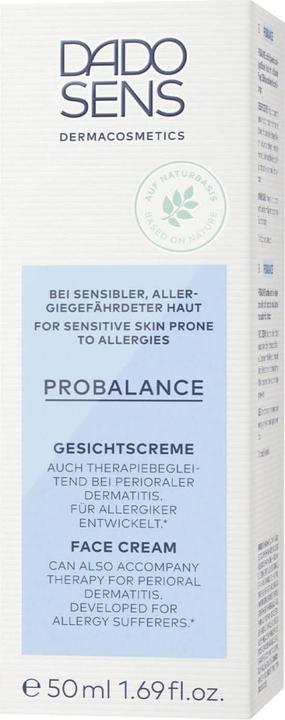 Produktbild Dado Sens PROBALANCE GESICHTSCREME - für Allergiker und empfindliche Haut 75 ml (75 ml, 24h Creme)