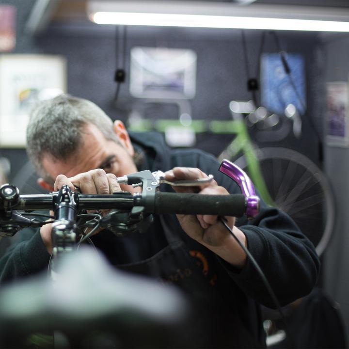 Produktbild Relaxdays Fahrradlift