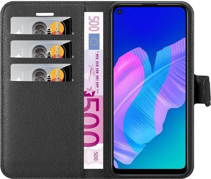 Actual product image Cadorabo Book with stand function cover (Huawei P40 Lite E)