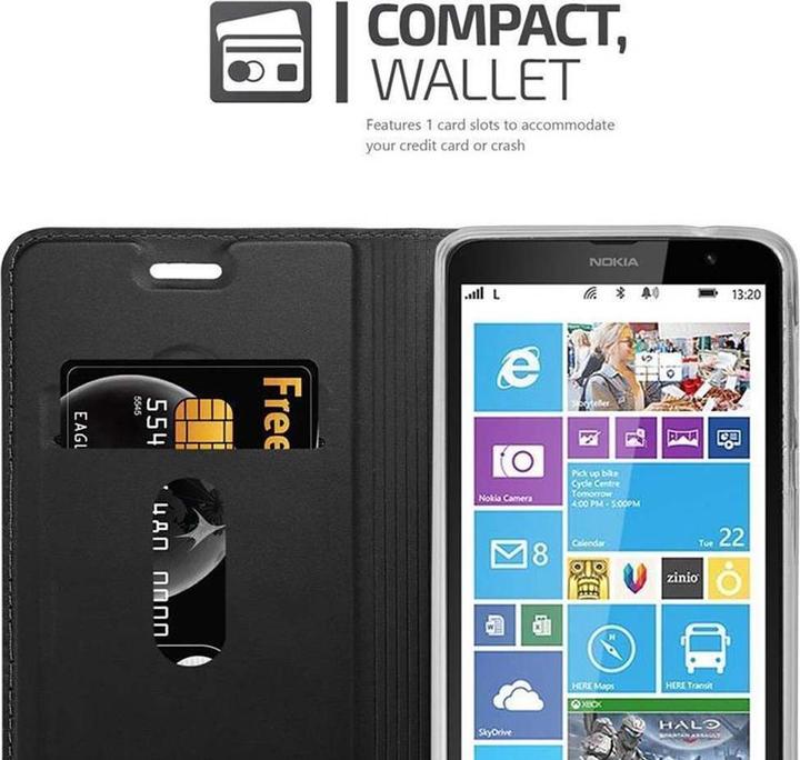 Actual product image Cadorabo Book Classy Style Cover (Nokia Lumia 1320)