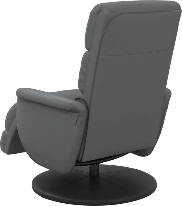 Produktbild VidaXL Massagesessel mit Fussteil Grau Kunstleder,Farbe