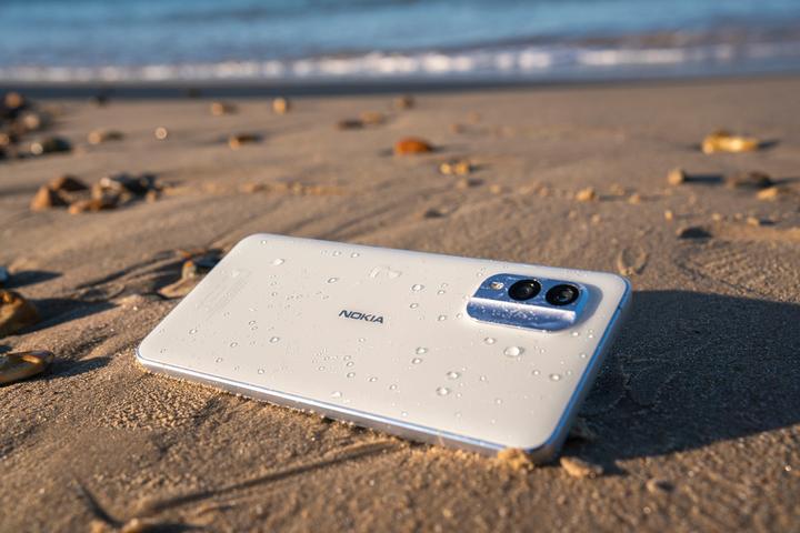Actual product image Nokia X30 5G (128 GB, Ice White, 6.43", Dual SIM, 50 Mpx, 5G)