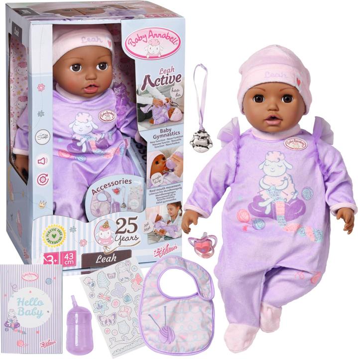 Actual product image Baby Born Baby Annabell Active Leah 43cm