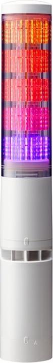 Produktbild Patlite Signalsäule LA6-5DTNWB-POE TCP/IP POE HTTP prog. LED