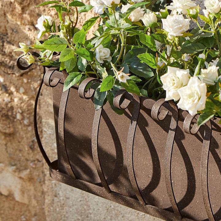 Produktbild Loberon Blumenkasten Secourt antikbraun (50 cm)
