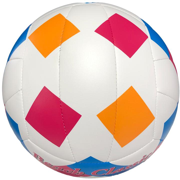 Image du produit Mikasa Piłka siatkowa plażowa Beach Classic biało-niebiesko-różowa BV543C-VXA-O (5)