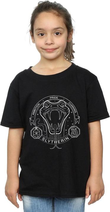 Produktbild Slytherin Seal TShirt Mädchen (140, 146)