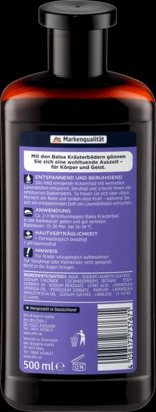 Actual product image dm Balea Herbal bath lavender (Bath pearls)