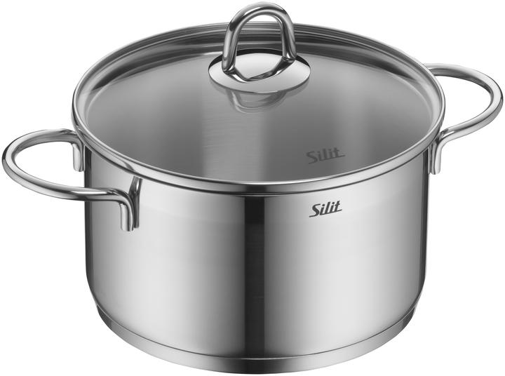 Actual product image Silit Pot set 7pcs. diamond (Pan set + pot set, Stainless steel)