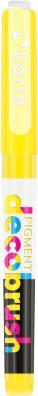 Actual product image Karin PIGMENT DECO BRUSH - Brush Marker (CANARY 102U, 4 x)