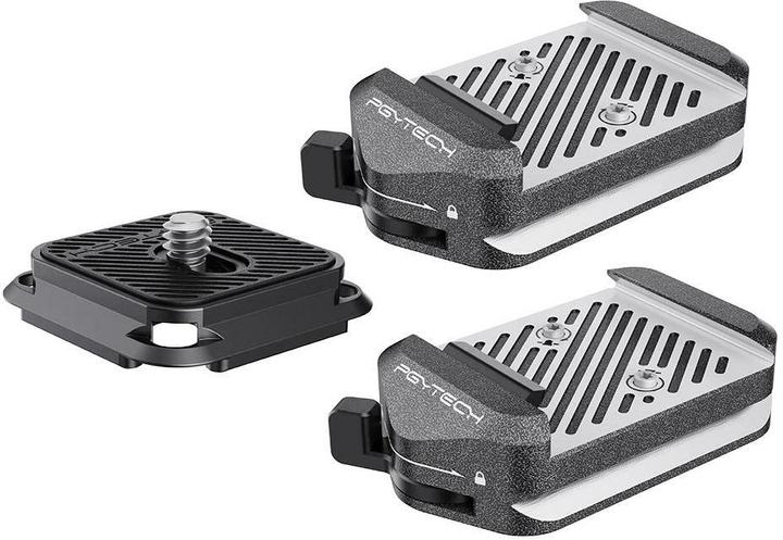 Actual product image Pgytech Quick Release Clamp Arca-Type V2 Set (Tripod quick-release plate)