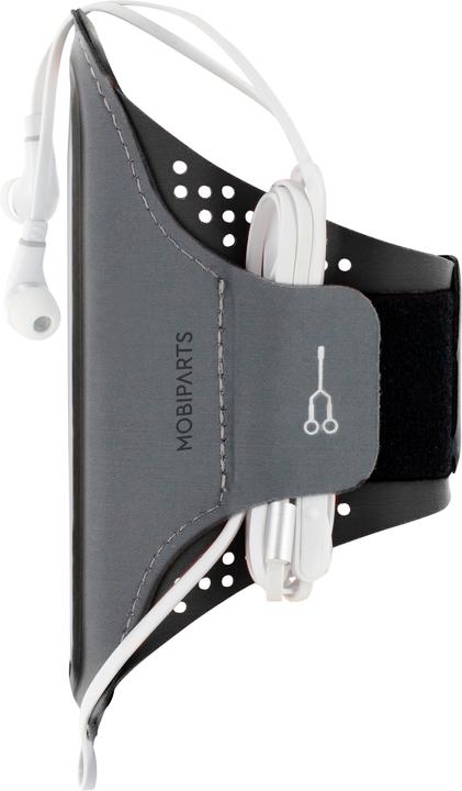 Actual product image Mobiparts Comfort Fit Sport Armband Apple iPhone 12 Pro Max Black