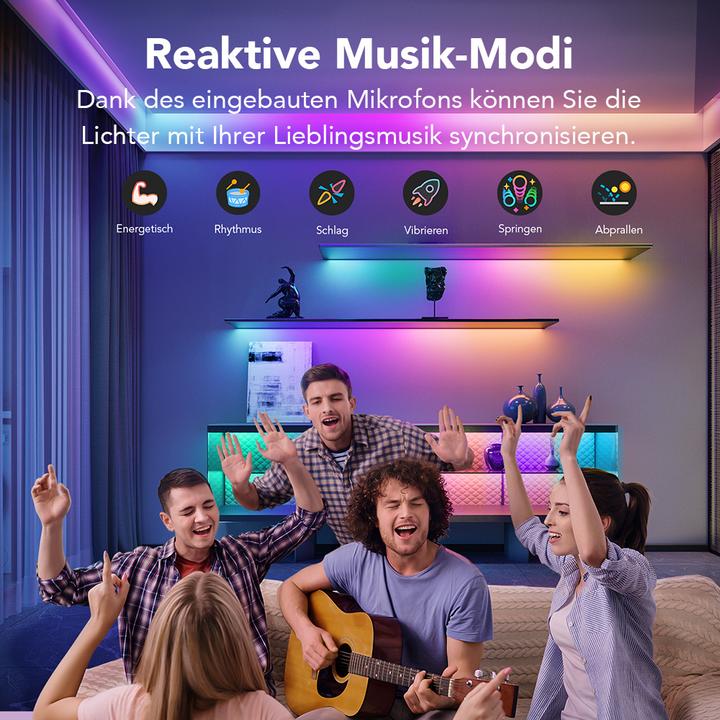 Produktbild Govee RGBIC LED Strip Light (RGBIC, 300 cm, Indoor)