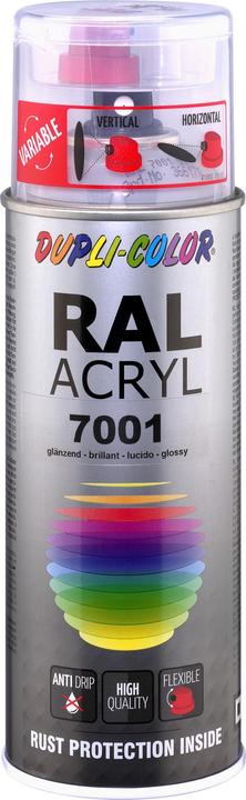 Produktbild Dupli-Color Acryllack glänzend RAL 7001 silbergrau (Silbergrau, 0.40 l)