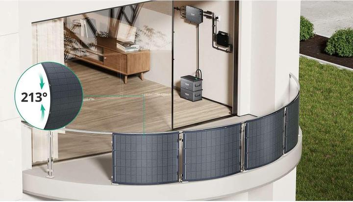 Immagine prodotto Zendure Pannello solare flessibile (210 W, 4.50 kg)