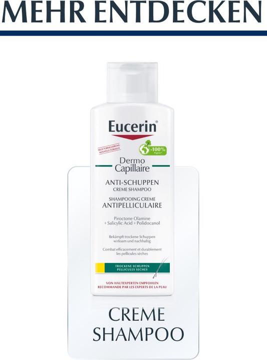 Actual product image Eucerin DermoCapillaire Anti-Dandruff Gel Shampoo (250 ml, Liquid shampoo)