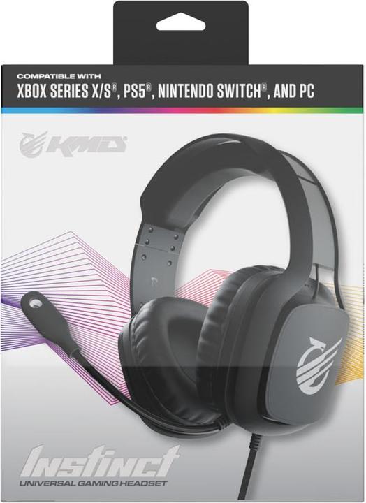 Immagine prodotto KMD - Instinct Universal Headset - Black (Cablato)