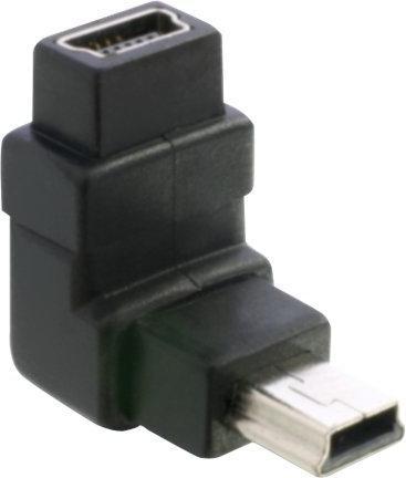 Actual product image Delock USB Adapter Mini-B to Mini-B, 90ø angled (USB 2.0)