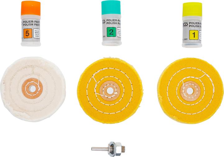 Image du produit BGS Kit de polissage pour métal dur 7 pièces