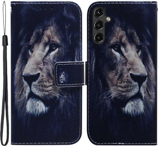 Image du produit MU Style Couverture de livre en cuir Image Series (Samsung Galaxy A14 5G, Samsung Galaxy A14)