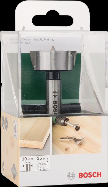 Produktbild Bosch Zubehör Forstnerbohrer, DIN 7483 G D= 35,0 mm L= 90 mm (35 mm)