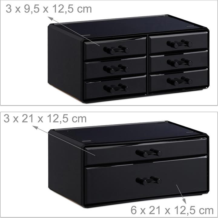 Immagine prodotto Relaxdays Organizer Make-Up con 8 cassetti