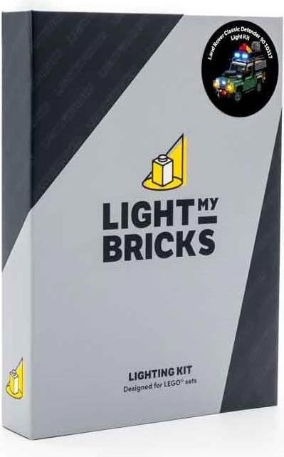 Actual product image Light my bricks LEGO Land Rover Classic Defender 90 # 10317 Light Kit