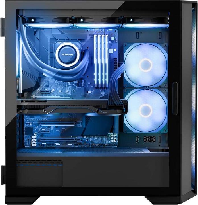 Actual product image Modecom Horizon ARGB czarna (Mini-ITX, mATX, E-ATX)