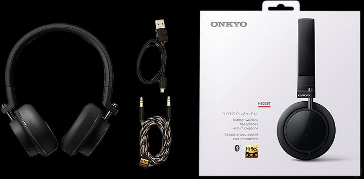 Actual product image Onkyo H500bt (10 h, Wireless)