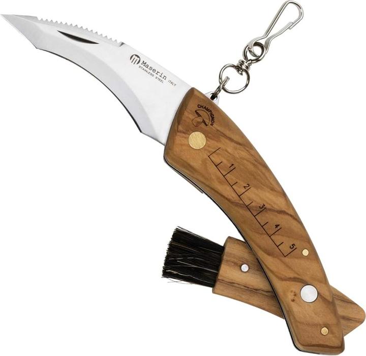 Produktbild Maserin Pilzmesser Olivenholz (8.50 cm)