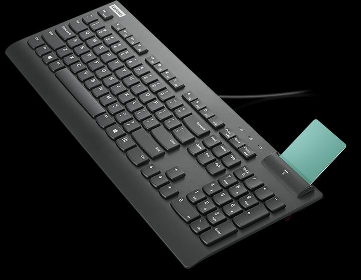 Produktbild Lenovo Smartcard Wired Keyboard II - Swiss French/German (DE, Kabelgebunden)