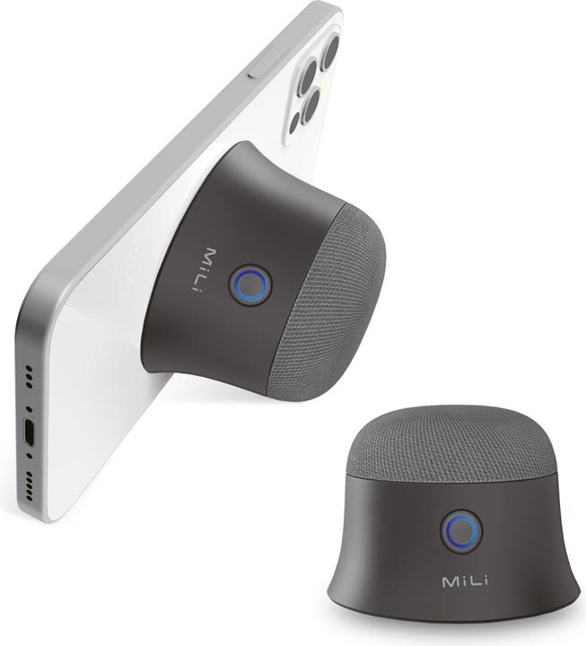 Produktbild Ultron Mag Soundmate magnetic BT Speaker 2 Stück black (8 h, Batteriebetrieb)