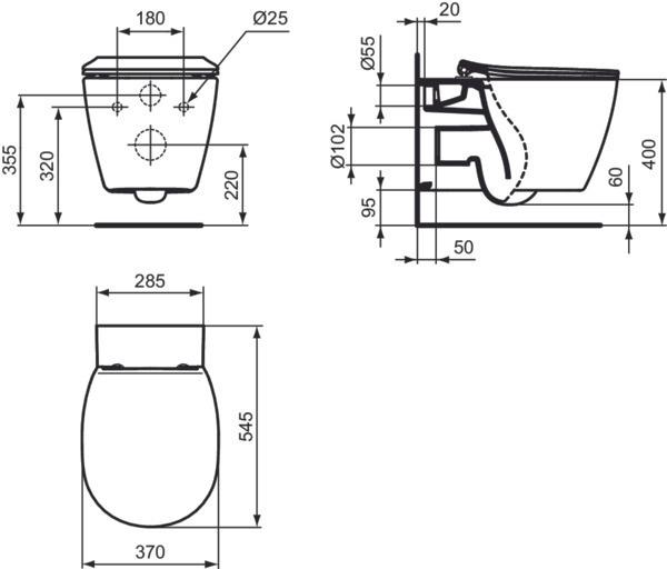 Produktbild Ideal Standard WC Schüssel e047901