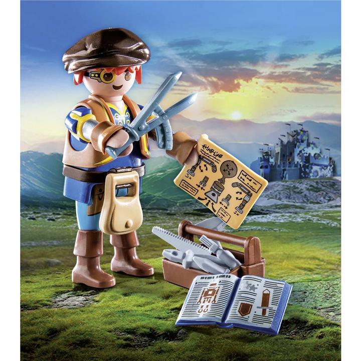 Produktbild Playmobil Novelmore - Dario mit Werkzeug (71302, Playmobil Novelmore)