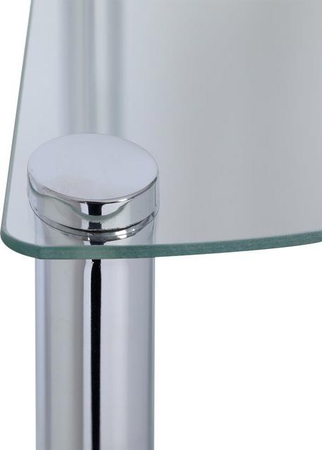 Produktbild Axentia Stand-Eckregal Solanio, 4 Glasböden