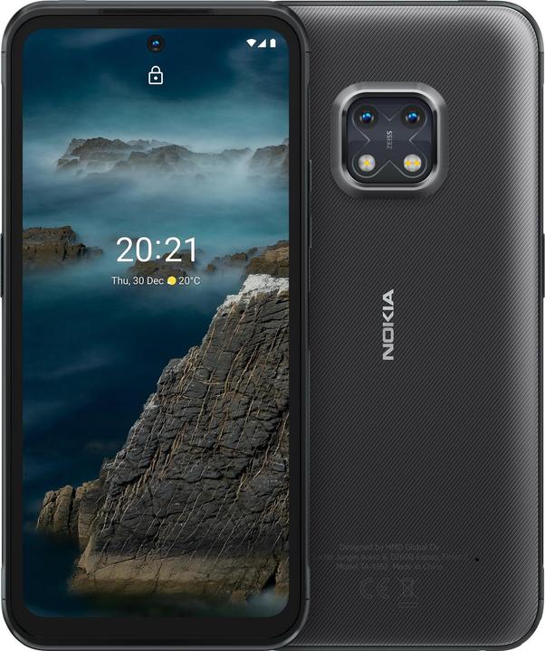 Nokia Telefon XR20 Dual-SIM 4 (64 GB, Granite, 6.67", Dual SIM, 48 Mpx, 5G)