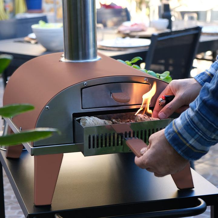 Immagine prodotto Ziipa Terracotta (Legno del forno per pizza)