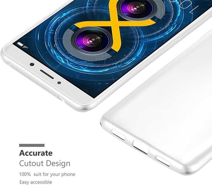 Productafbeelding Cadorabo TPU Matte Metallic Hoes (Honor 6X, Huawei Mate 9 Lite)