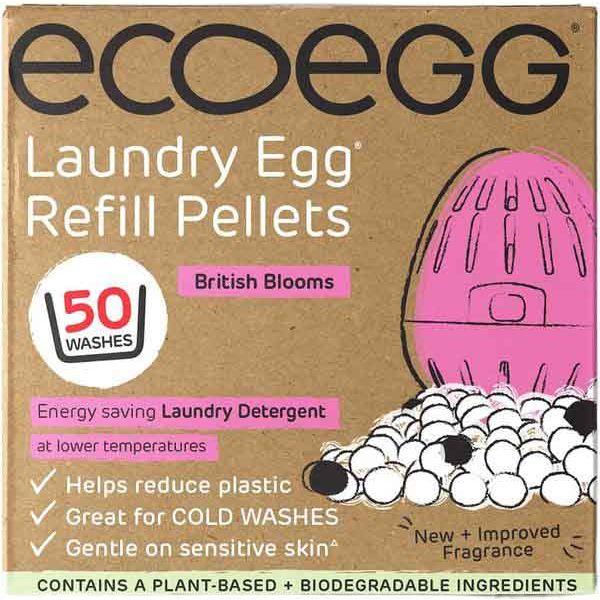 Produktbild Ecoegg Waschei Refill British Blooms (50 Waschgänge, Gel)