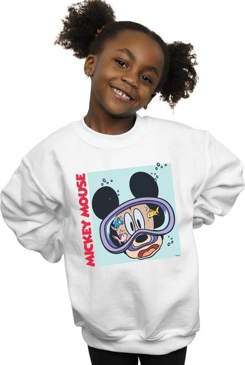 Immagine prodotto Disney Mickey Mouse Under Water Felpa Ragazze (152, 158)