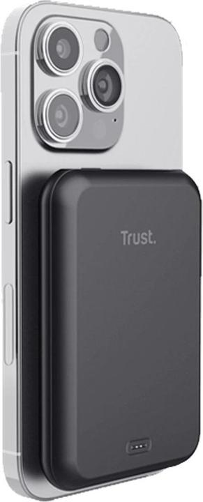 Image du produit Trust Magno Lithium Polymer (LiPo) Chargement sans fil Noir (5000 mAh, 15 W, 18.50 Wh)
